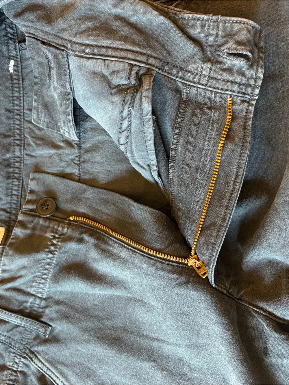 NWT Citizens of Humanity Carter Utility Pant Washed Black Sz 29 $238